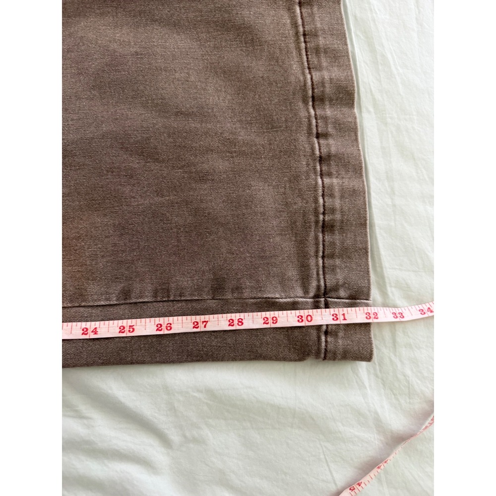 Judy Blue Retro Wide Leg Jeans High Rise Stretch‎ Taupe Garment Dye 9/29 - Picture 8 of 8